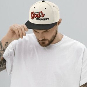 Get Me To God's Country Snapback Hat